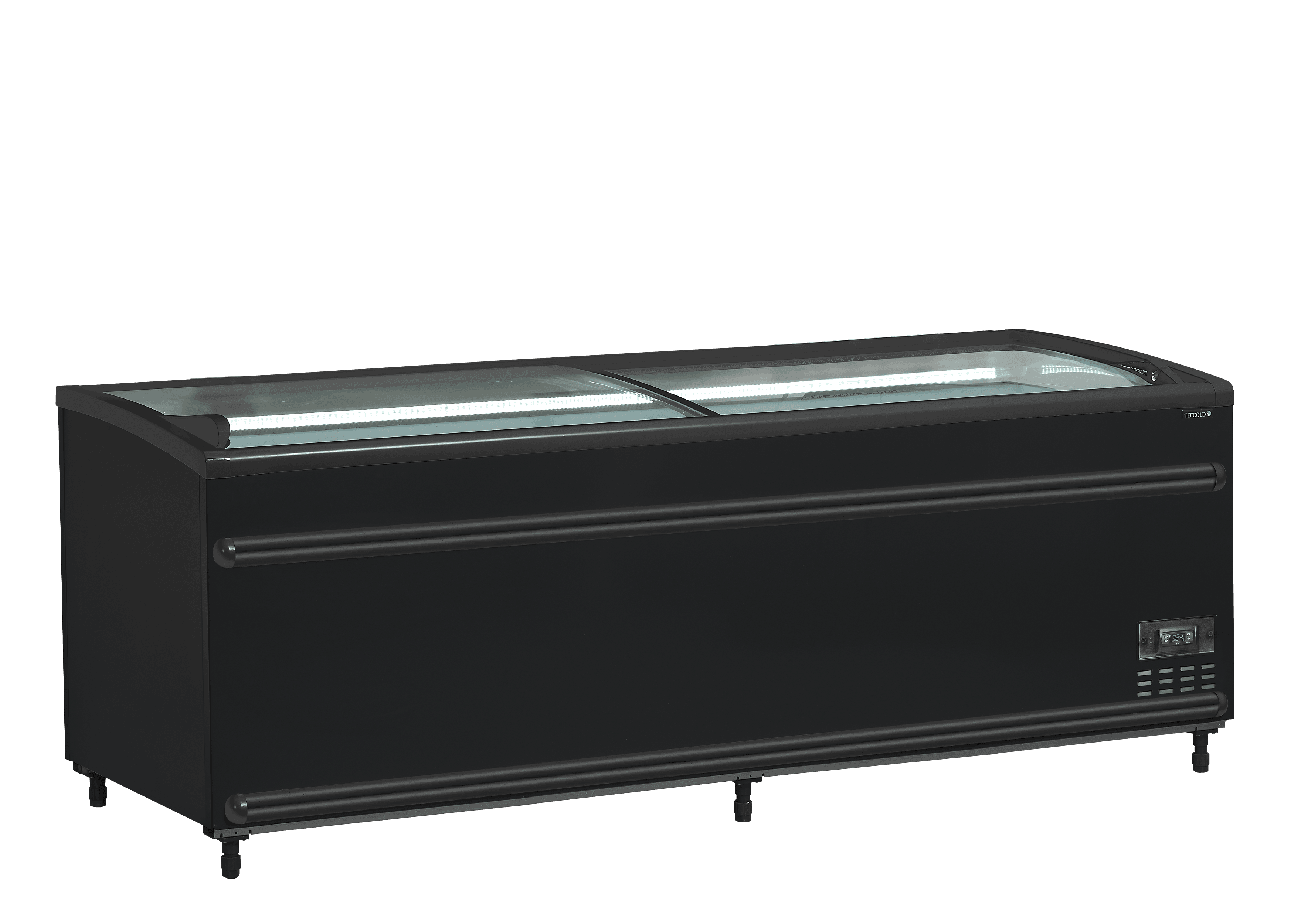 Black Supermarket Chiller / Freezer — image 1