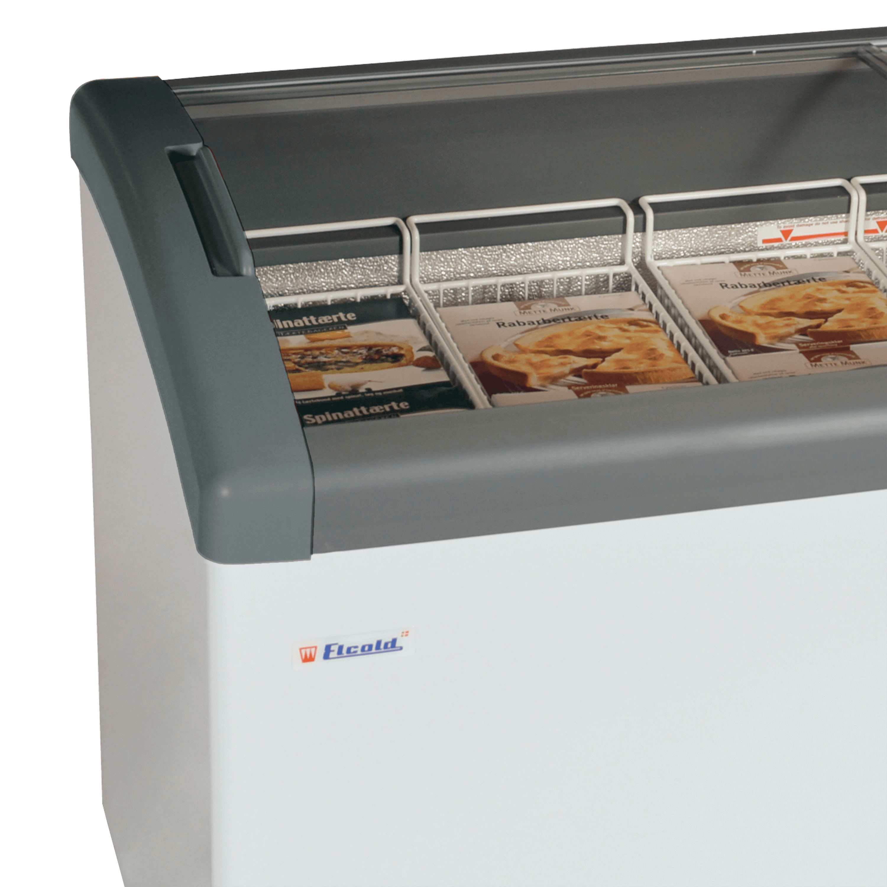 Sliding Curved Glass Lid Chest Freezer — image 2