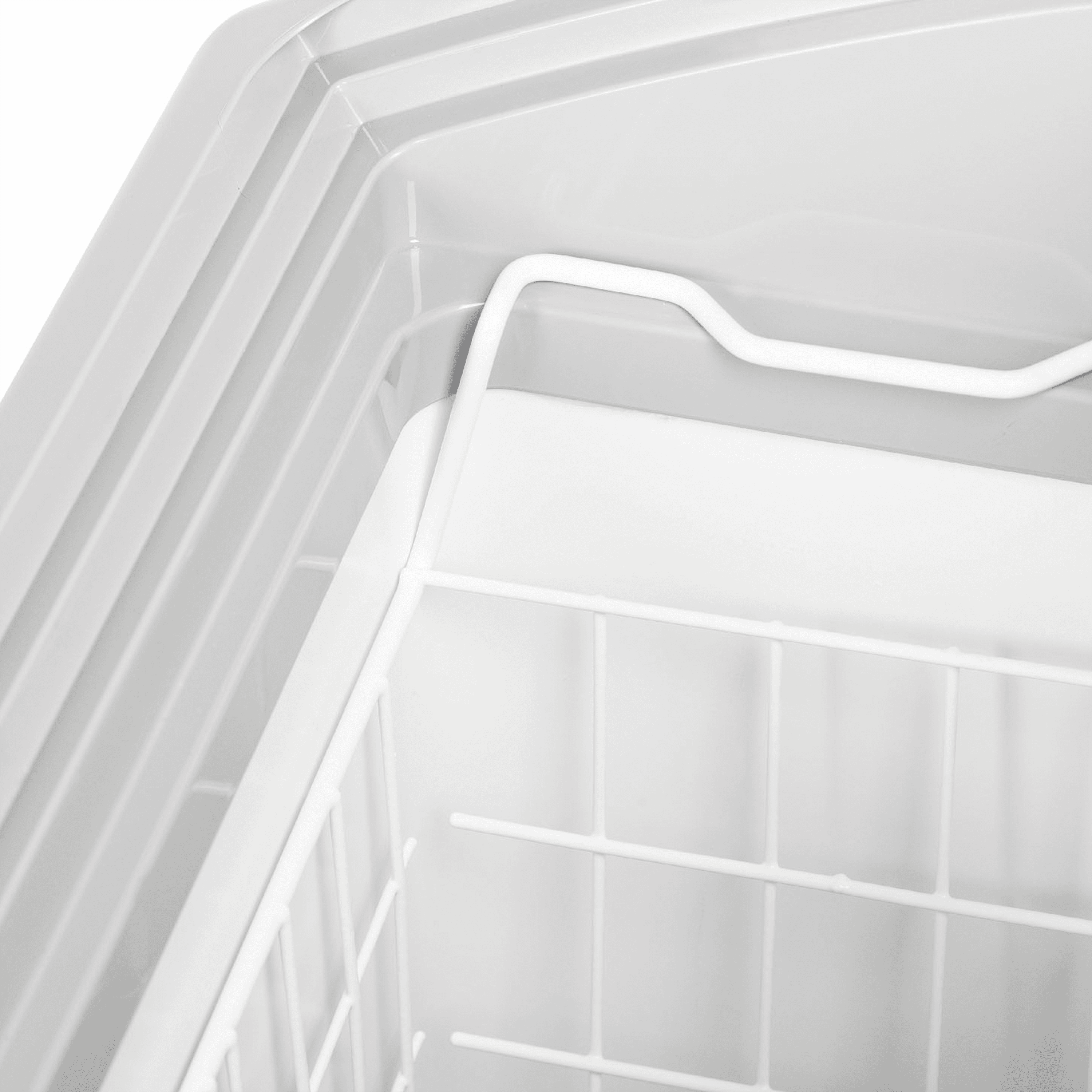 Sliding Curved Glass Lid Chest Freezer — image 3