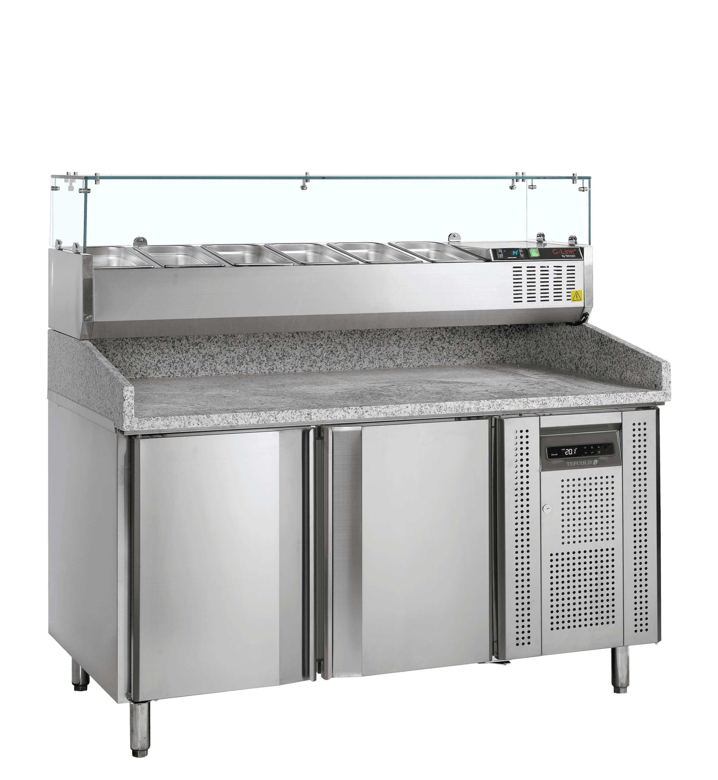 Pizza Table with Topping unit — image 1