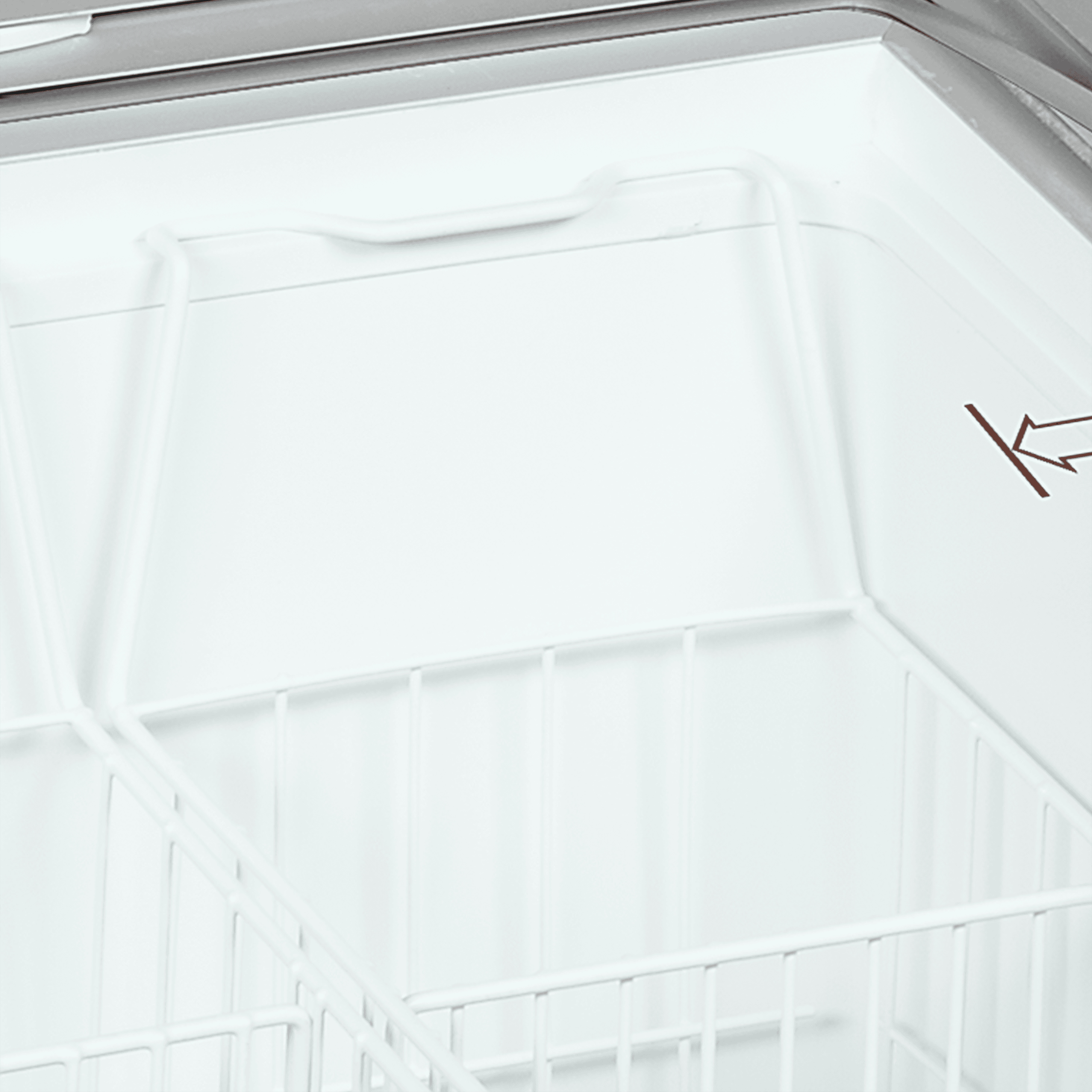 Sliding Curved Glass Lid Chest Freezer — image 3