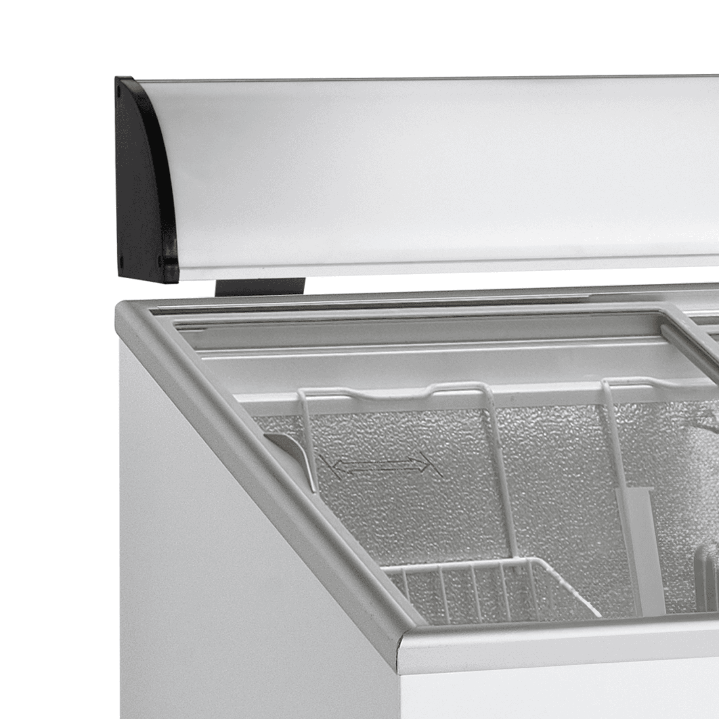 Hinged Glass Lid Chest Freezer — image 3