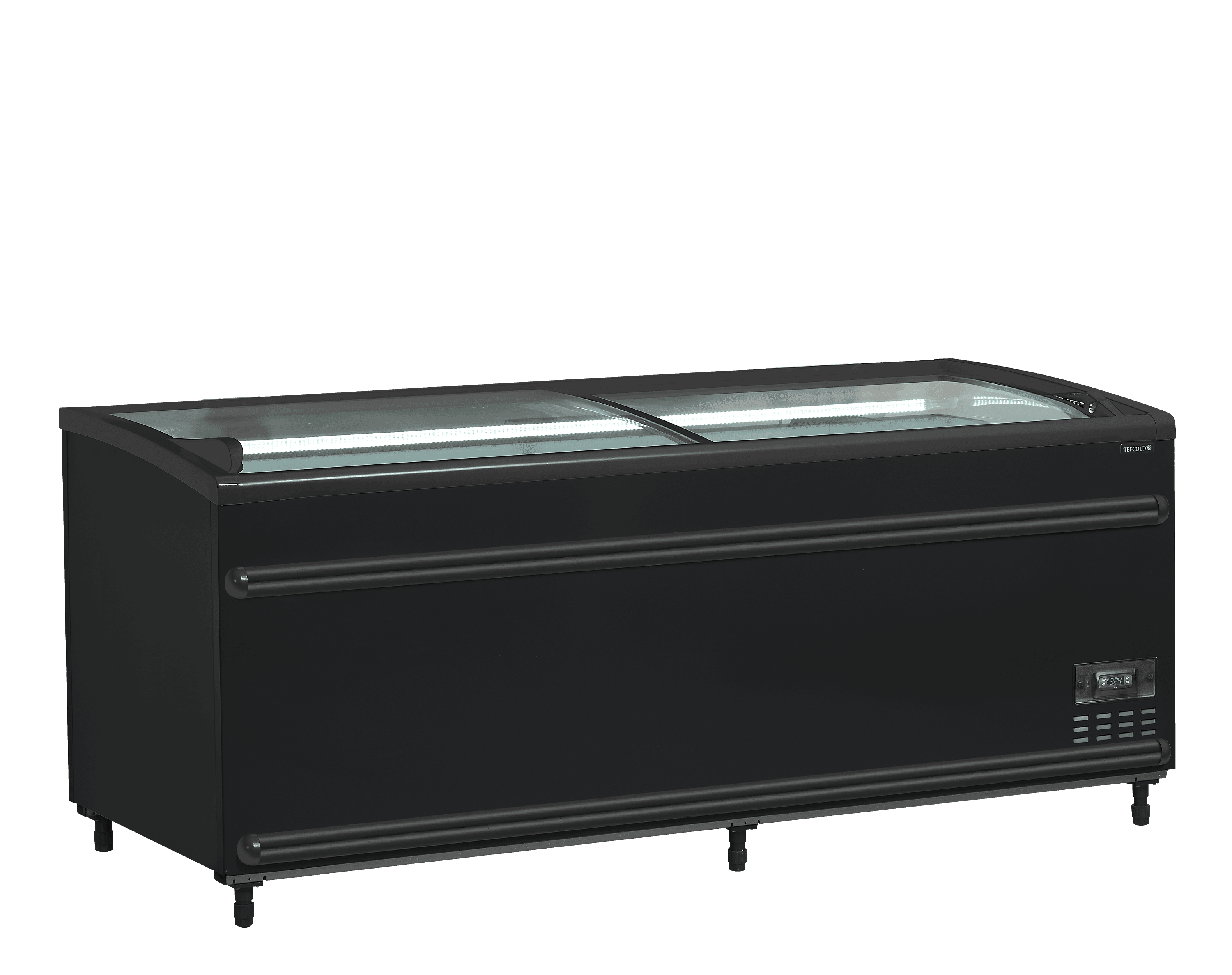 Black Supermarket Chiller / Freezer — image 1