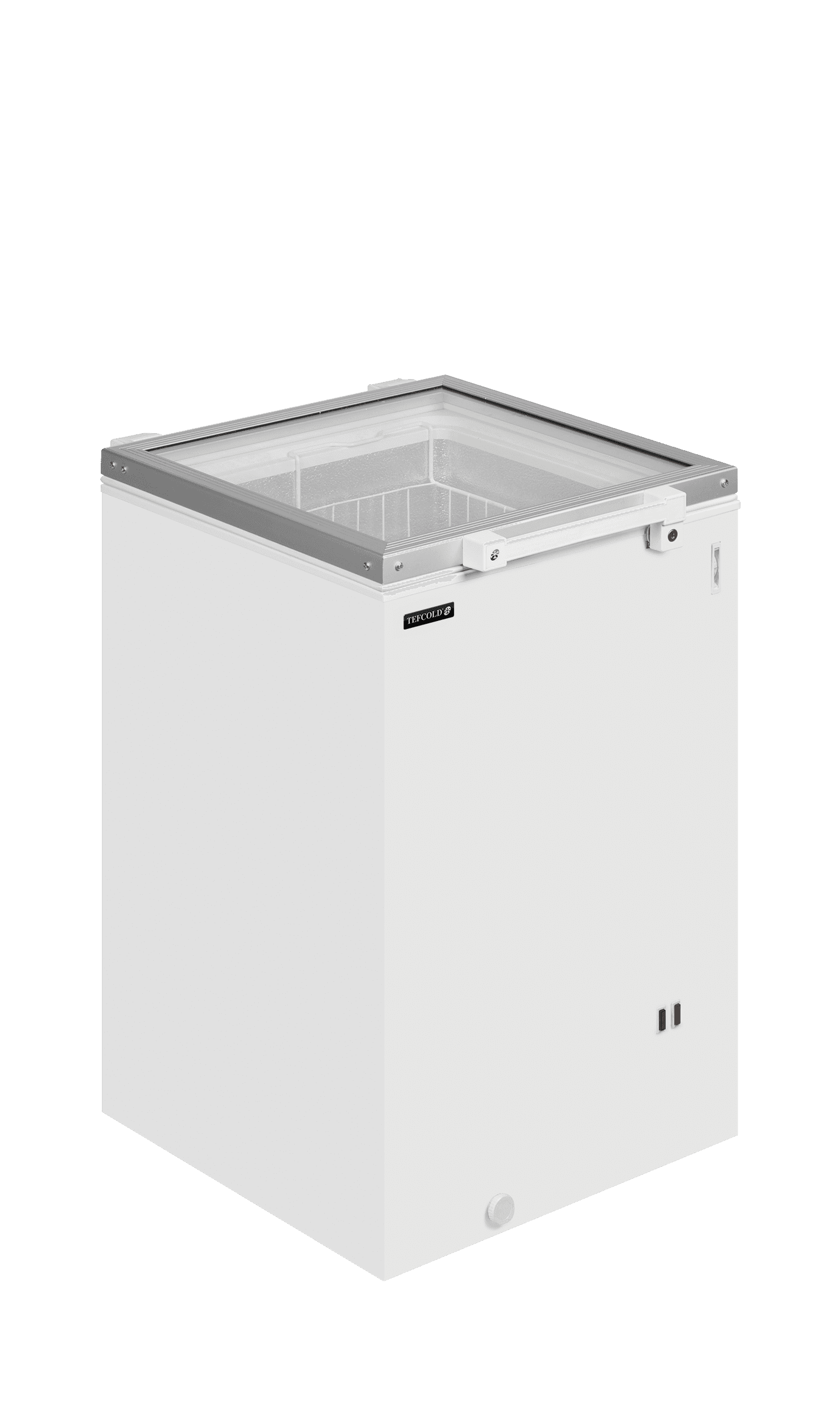 Hinged Glass Lid Chest Freezer — image 1