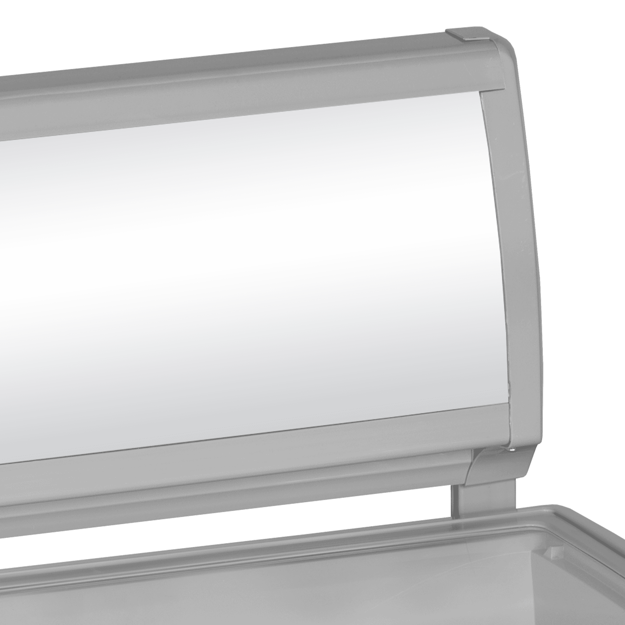 Sliding Curved Glass Lid Chest Freezer — image 3